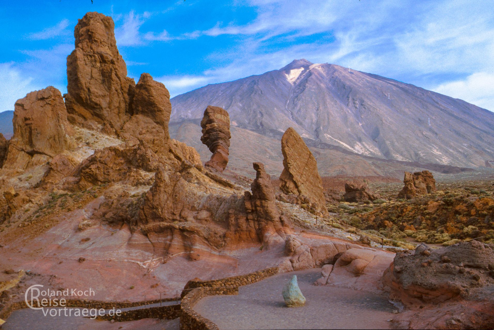 Spanien - Kanarische Inseln - Teneriffa - Las Canadas, Nationalpark Teide, Mirador Ilano de Ucanca (Weltnaturerbe)